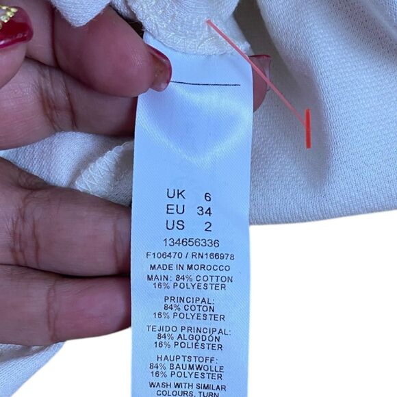 ASOS Edition Women's Oversized Cream Sweater - Size US 2 (WP491)‎ - Picture 11 of 12